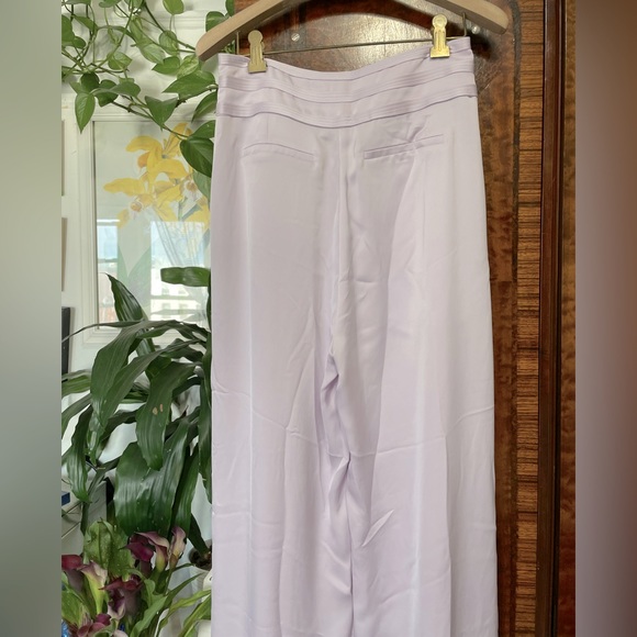 Ramy Brook Satin Joss Wide-Leg Pants - Picture 4 of 16